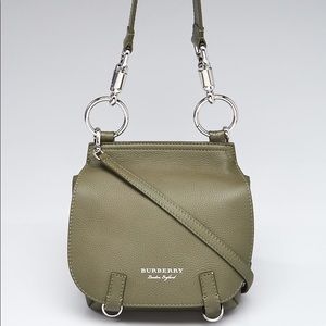 Burberry: The Bridle Leather Saddle Bag